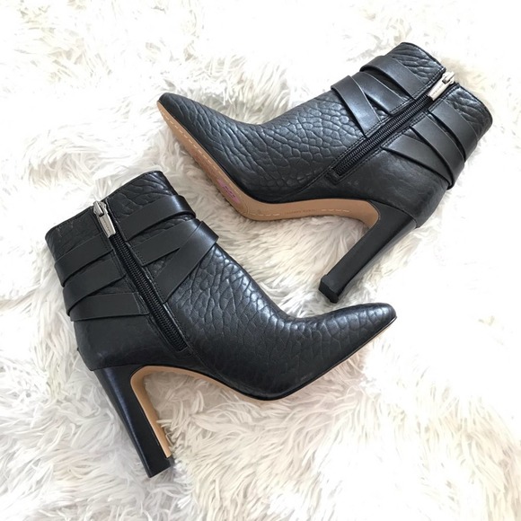Vince Camuto Sestina Harness Leather Booties - Picture 5 of 10